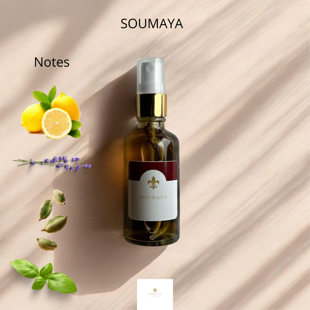 Soumaya – Brume d’encens corporelle et textiles 100 ml