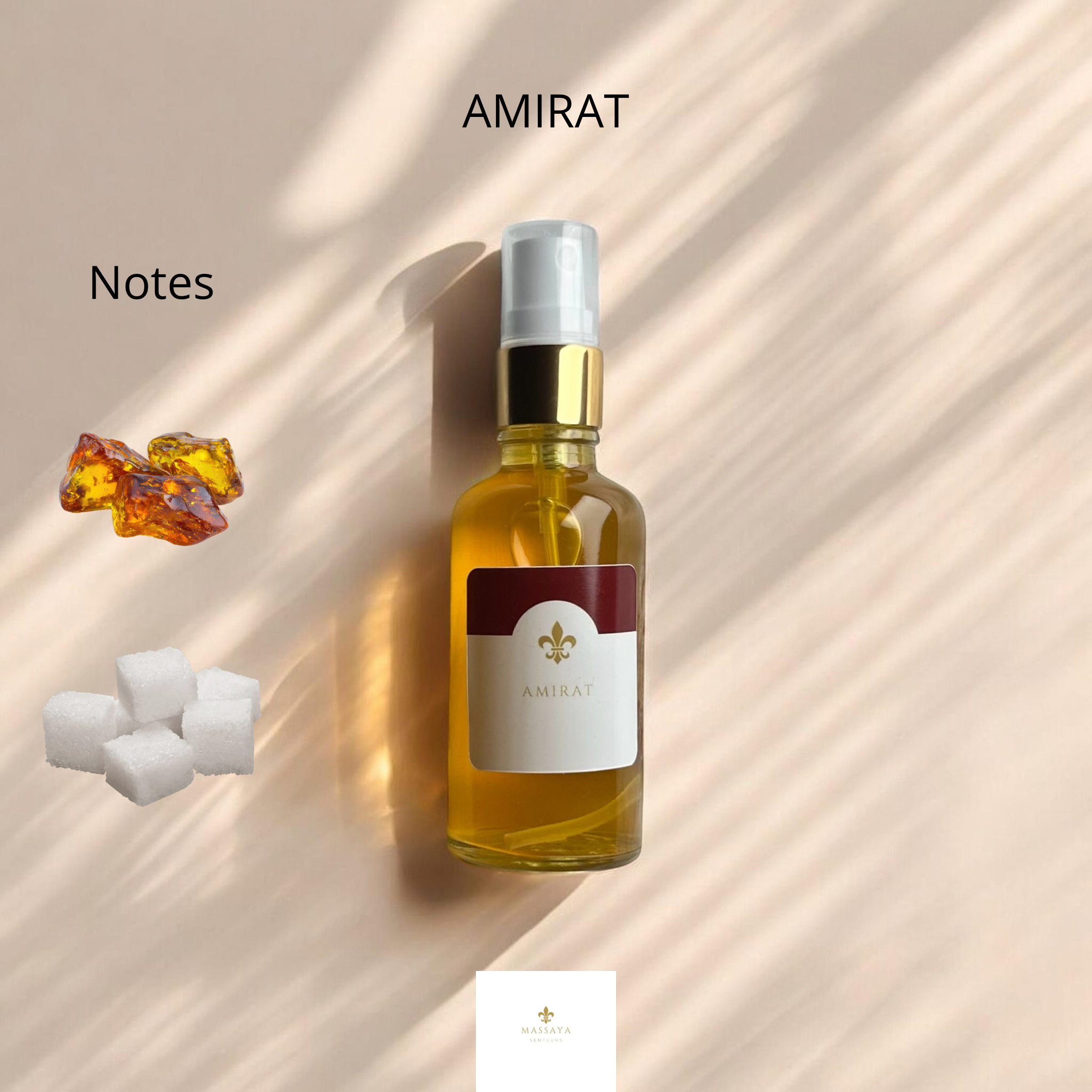 Amirat – Brume d’encens corporelle et textiles 100 ml